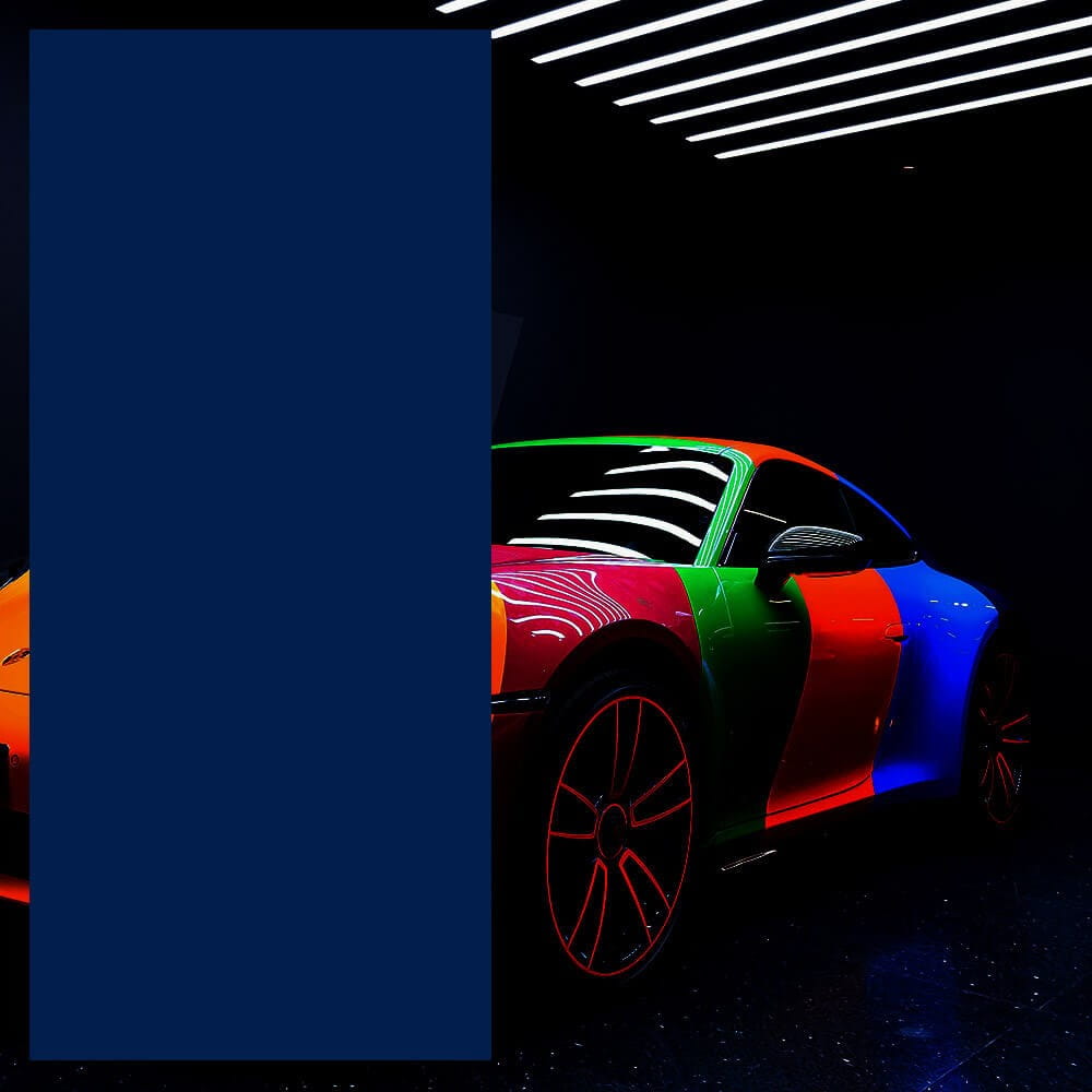 Self-adhesive film Oracal (551) for cutting plotter - sapphire blue1m x 1m (PF-0899)